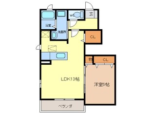 近鉄弥富駅 徒歩23分 1階の物件間取画像